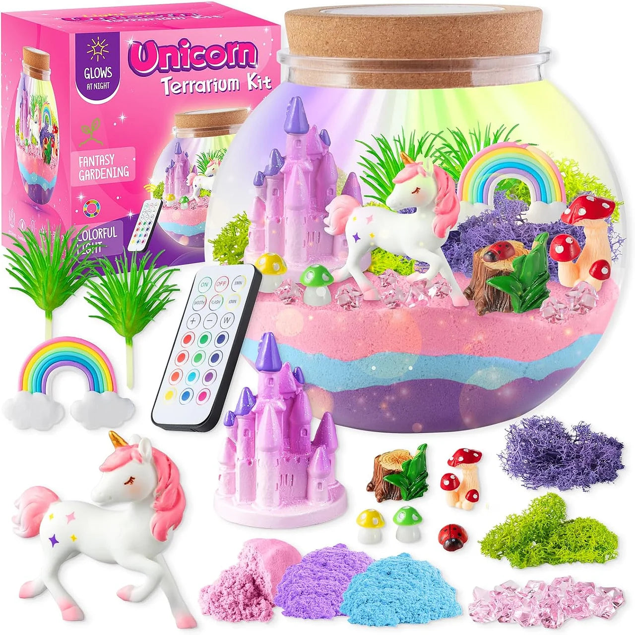 Kit de terrarium - Unicorne