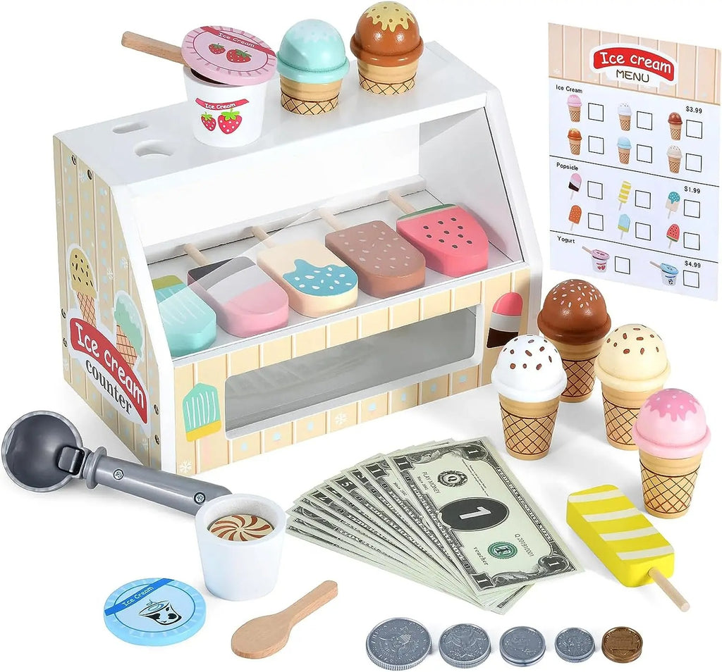 Petit commerce vente de glaces - Lia Jouets