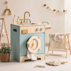 Machine à laver avec sa buanderie et ses accessoires - Lia jouets