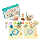 Kit pour cuisiner avec ses accessoires et aliments - Kabi