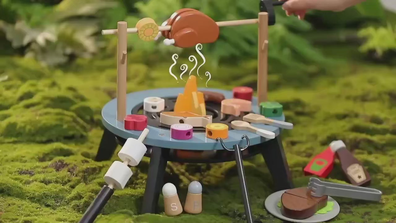Barbecue de camping avec ses accessoires - Umu
