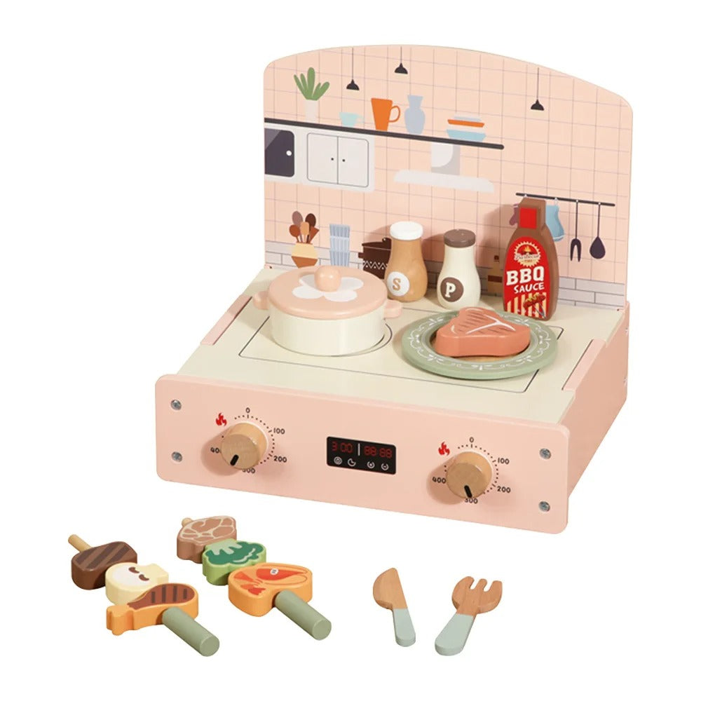 Plaque de cuissons avec ses accesoires - Lia jouets